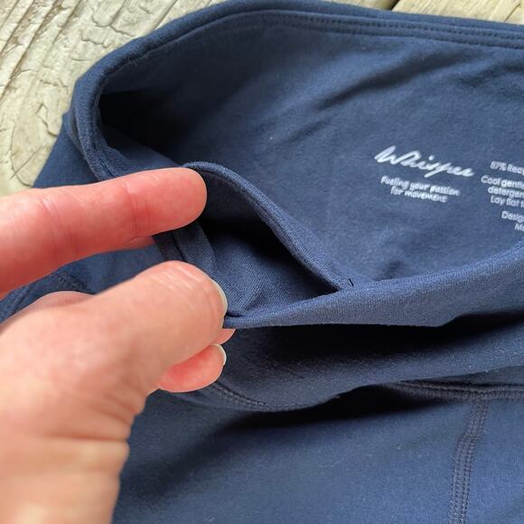 Whisper Leggings Women's Sierra Moto Full Length Color Marine Size S. NEW - Picture 7 of 7